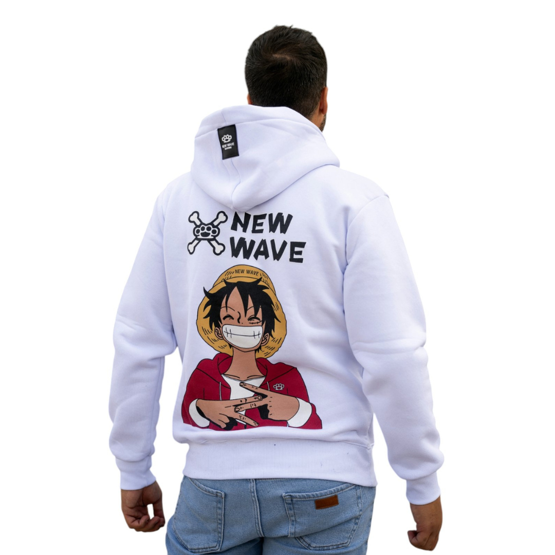 HOODIE NEW WAVE PIRATE LOGO