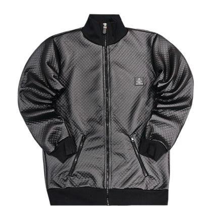 JACKET TONY COUPER CAPITONE LEATHER - BLACK