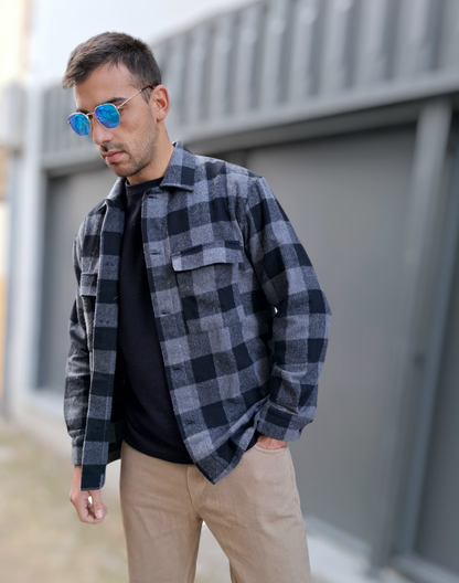 ΠΟΥΚΑΜΙΣΟ OVERSHIRT ΚΑΡΩ