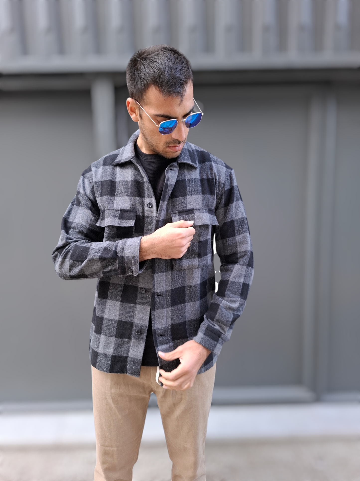 ΠΟΥΚΑΜΙΣΟ OVERSHIRT ΚΑΡΩ